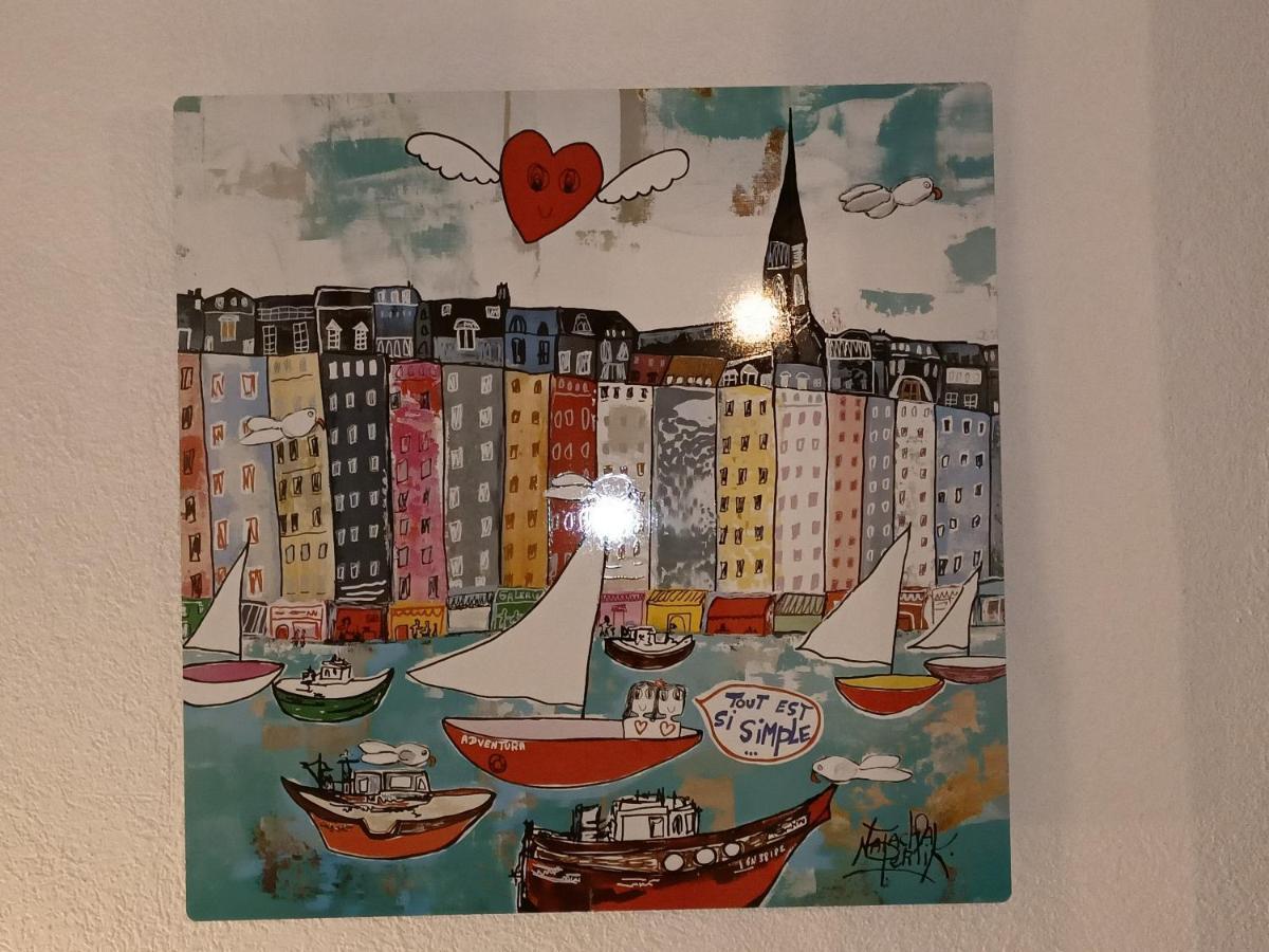 Apartamento Le Coeur Du Centre Historique Refait A Neuf Honfleur Exterior foto